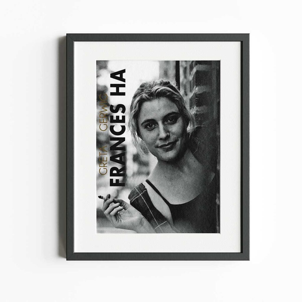 تابلو مدل فیلم Frances Ha | قاب سایز ۲۰×۲۵